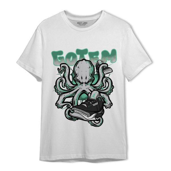 Green Glow 3s T Shirt Match Octopus Got Em Jezsport.com