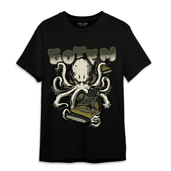 SE Craft Medium Olive 4s T Shirt Match Octopus Got Em Jezsport.com