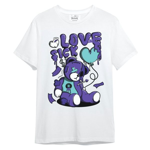 Low Hornets 1s Shirt, Graphic Love Sick Unisex Shirt Matching Jordan Shirt Jezsport.com