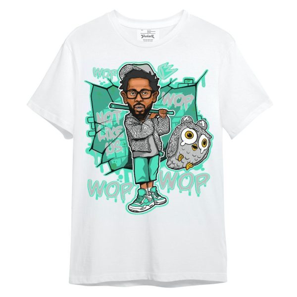 Black Green Glow 3s Shirt - None Like ComptonCity Graphic Unisex Shirt Matching Jordan Shirt Jezsport.com