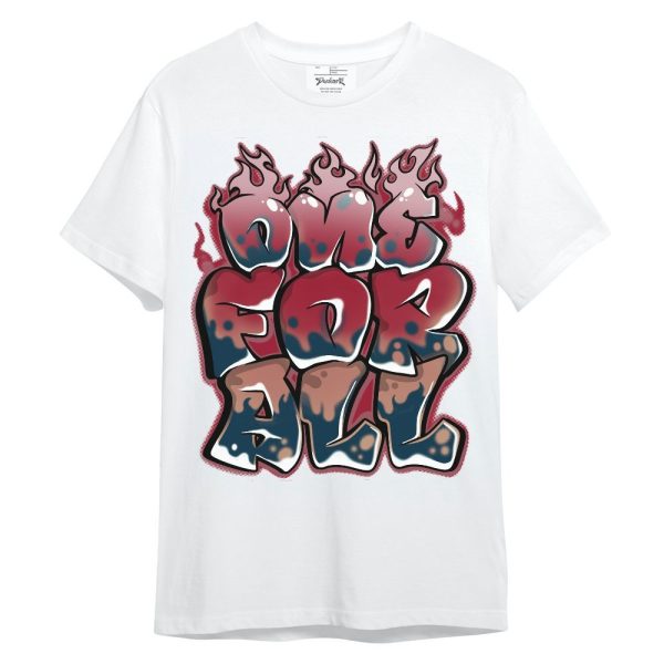 Mid Multi Color 2022 1s Shirt - Ones For All Graphic Unisex Shirt Matching Jordan Shirt Jezsport.com