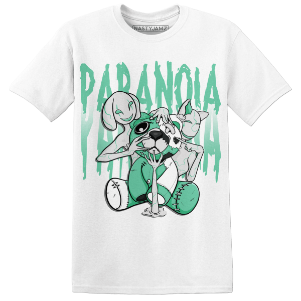 High OG Green Glow 1s T Shirt Match Paranoia BER Jezsport.com