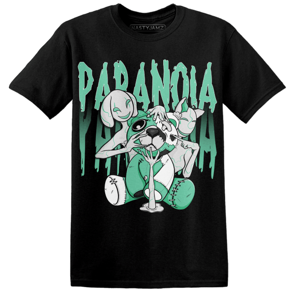 High OG Green Glow 1s T Shirt Match Paranoia BER Jezsport.com