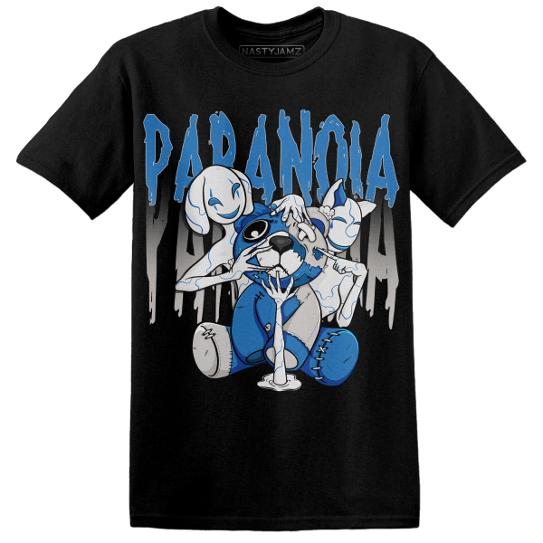 Industrial Blue 4s T Shirt Match Paranoia BER Jezsport.com