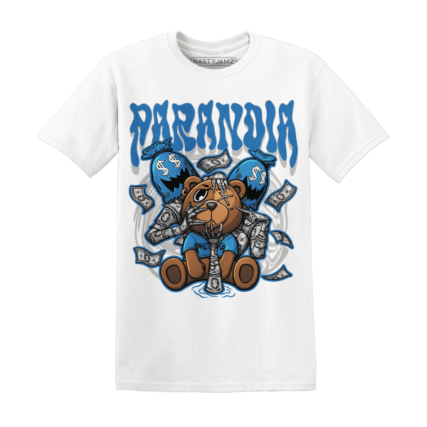 Industrial Blue 4s T Shirt Match Paranoia Money BER Jezsport.com