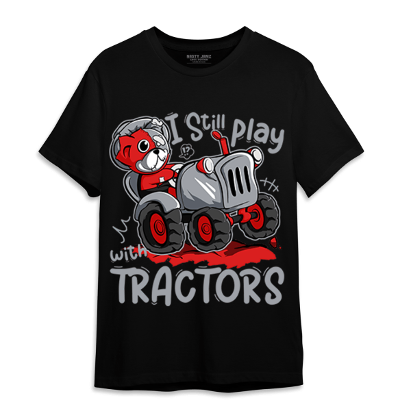 Bred Reimagined 4s T Shirt Match Play With Tractors BER Jezsport.com