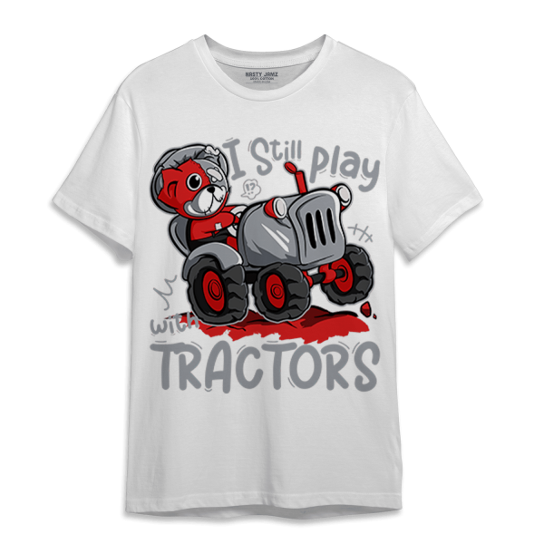 Bred Reimagined 4s T Shirt Match Play With Tractors BER Jezsport.com