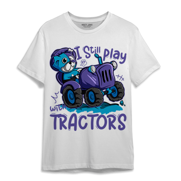 Aqua 6s T Shirt Match Play With Tractors BER Jezsport.com