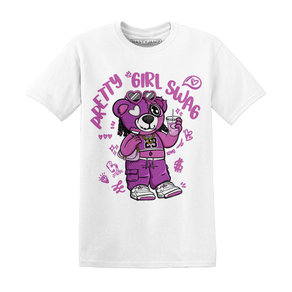 GS Hyper Violet 4s T Shirt Match Pretty Girl Swag BER Jezsport.com