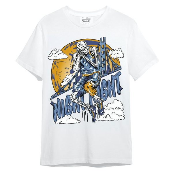 High OG First In Flight 1s Shirt Seeya Skeleton Unisex Shirt Matching Jordan Shirt Jezsport.com