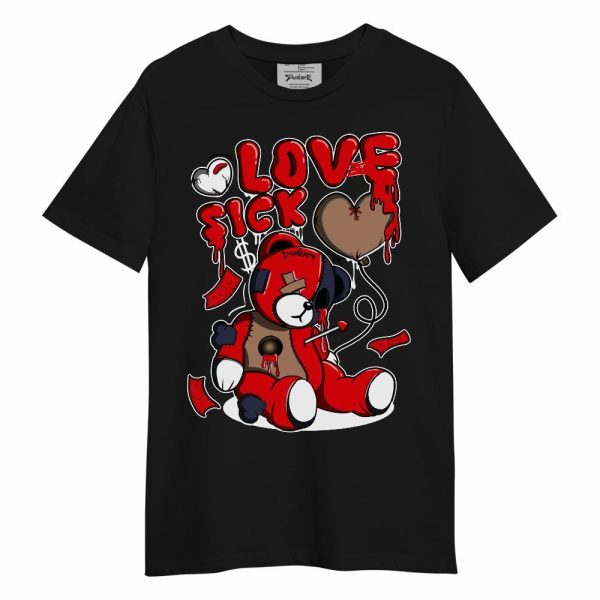 Low OG Howard Bison 1s Shirt, Graphic Love Sick Unisex Shirt Matching Jordan Shirt Jezsport.com