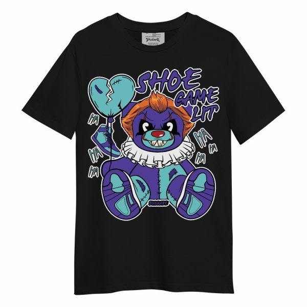 Low Hornets 1s Shirt - Shoe Game Bear Unisex Shirt Matching Jordan Shirt Jezsport.com