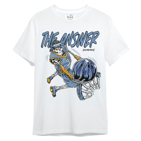 High OG First In Flight 1s Shirt The Answer Skeleton Unisex Shirt Matching Jordan Shirt Jezsport.com