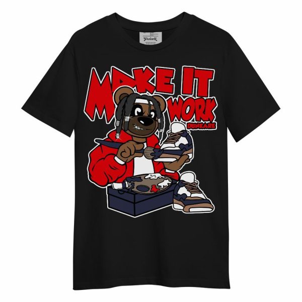 Low OG Howard Bison 1s Shirt - Pull It Off Bear Unisex Shirt Matching Jordan Shirt Jezsport.com