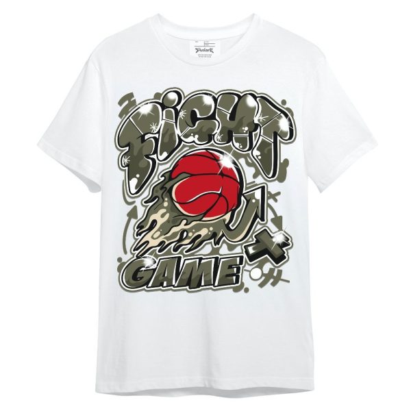 Low OG Medium Olive 1s Shirt - Fighter Games Graphic Unisex Shirt Matching Jordan Shirt Jezsport.com