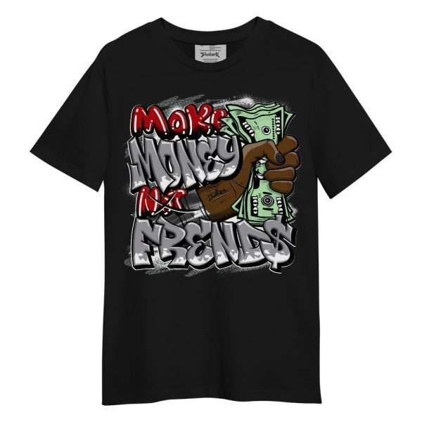 Cement Grey 3s Shirt, Make Money Not Friend Sprays Unisex Shirt Matching Jordan Shirt Jezsport.com