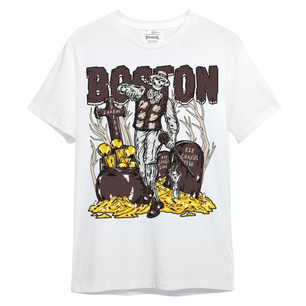 Burgundy Crush 3s Shirt - Goldrush Skeleton Unisex Shirt Matching Jordan Shirt Jezsport.com