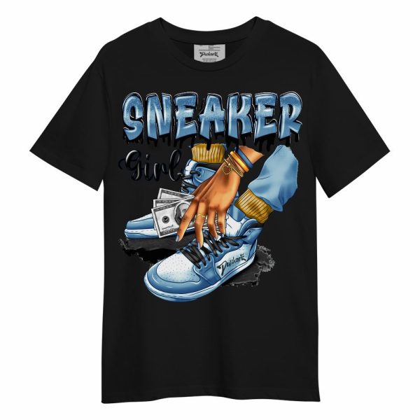 High OG First In Flight 1s Shirt, SNEAKER Girl Money Drip Unisex Shirt Matching Jordan Shirt Jezsport.com