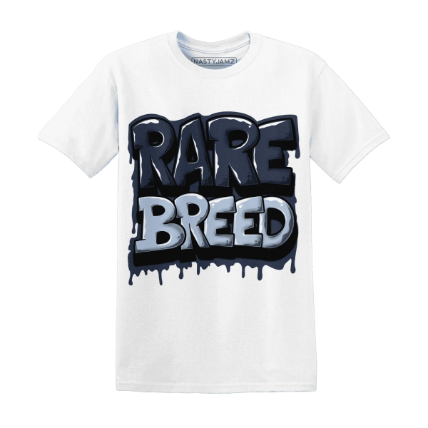 White Navy 6s T Shirt Match Rare Breed Jezsport.com