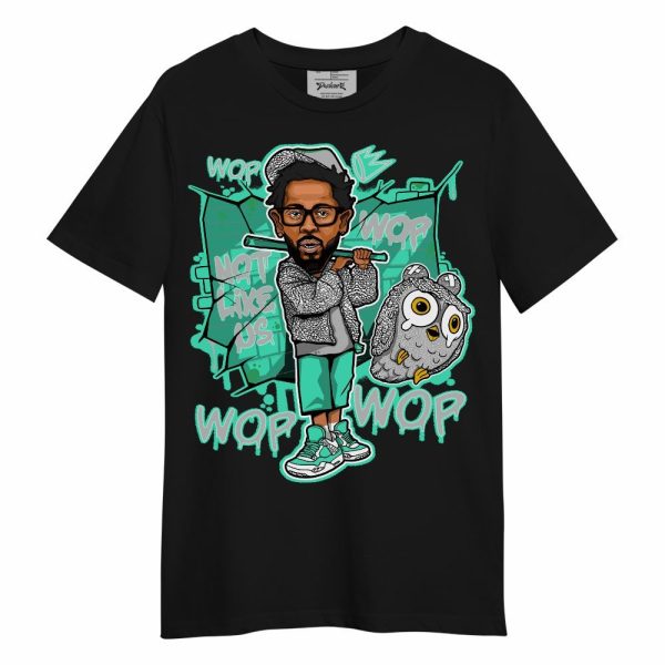 Black Green Glow 3s Shirt - None Like ComptonCity Graphic Unisex Shirt Matching Jordan Shirt Jezsport.com