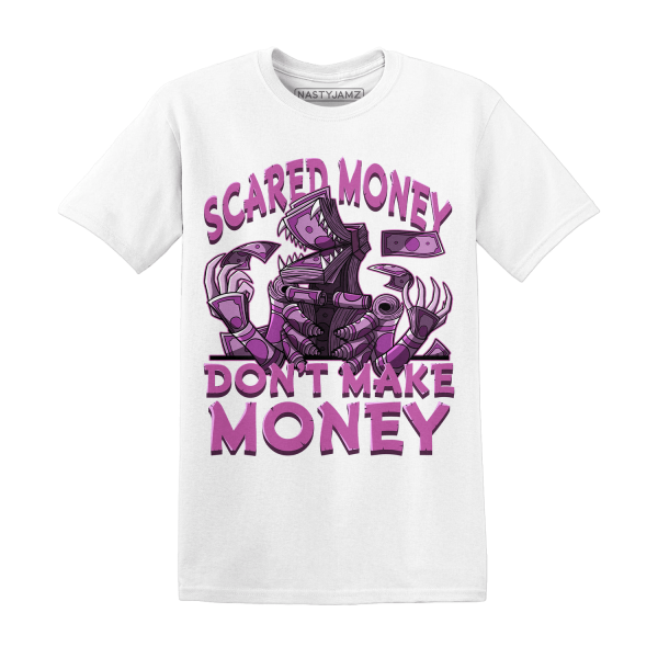 GS Hyper Violet 4s T Shirt Scared Money Jezsport.com