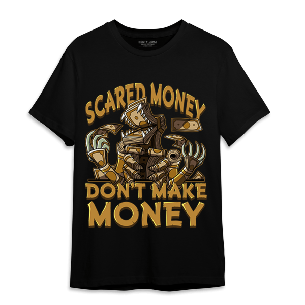 Wheat 13s T Shirt Match Scared Moneyy Jezsport.com