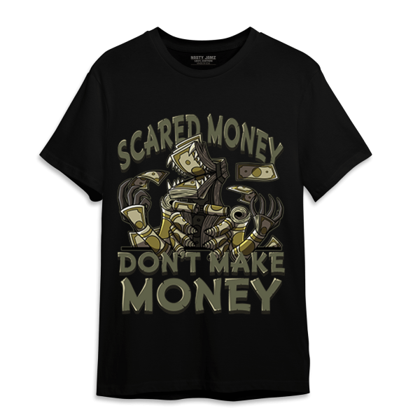 SE Craft Medium Olive 4s T Shirt Match Scared Moneyy Jezsport.com