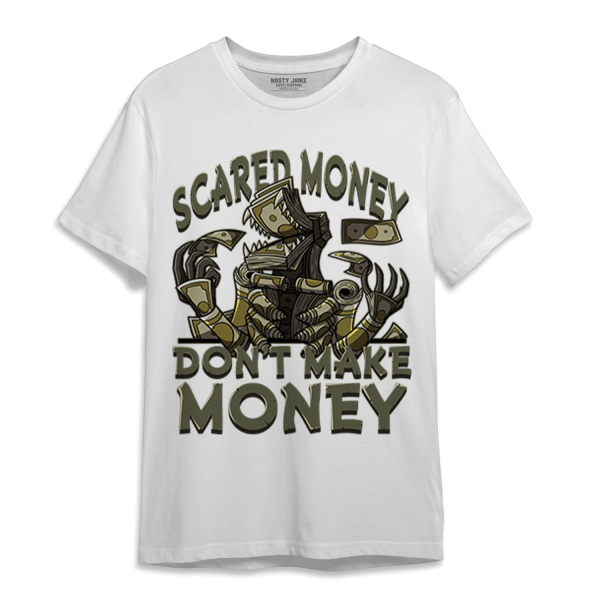 SE Craft Medium Olive 4s T Shirt Match Scared Moneyy Jezsport.com