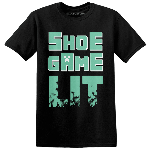 High OG Green Glow 1s T Shirt Match Shoe Game Lit Jezsport.com