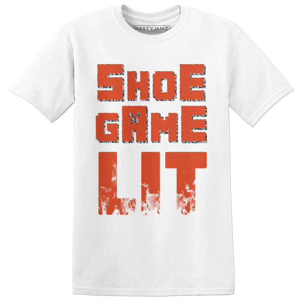 Georgia Peach 3s T Shirt Match Shoe Game Lit Jezsport.com