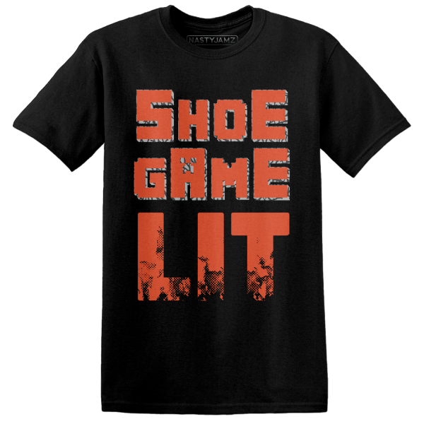 Georgia Peach 3s T Shirt Match Shoe Game Lit Jezsport.com