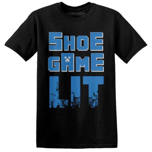 Industrial Blue 4s T Shirt Match Shoe Game Lit Jezsport.com