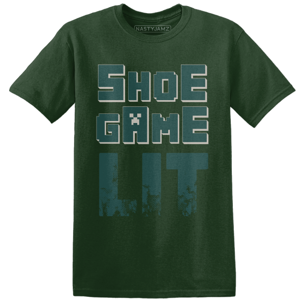 Oxidized Green 4s T Shirt Match Shoe Game Lit Jezsport.com