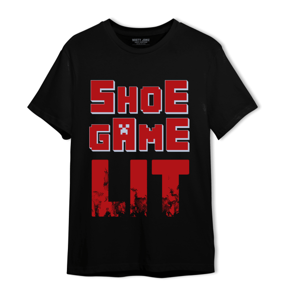 Cherry 11s T Shirt Match Shoe Game Lit Jezsport.com