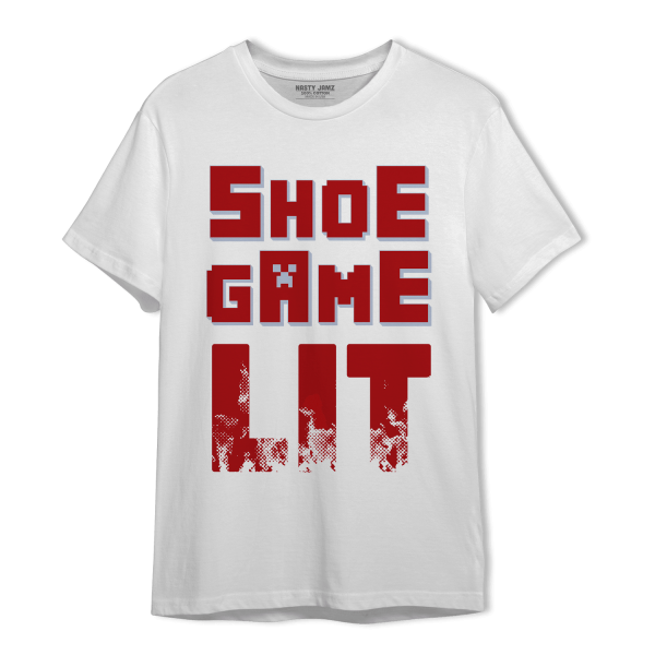 Cherry 11s T Shirt Match Shoe Game Lit Jezsport.com