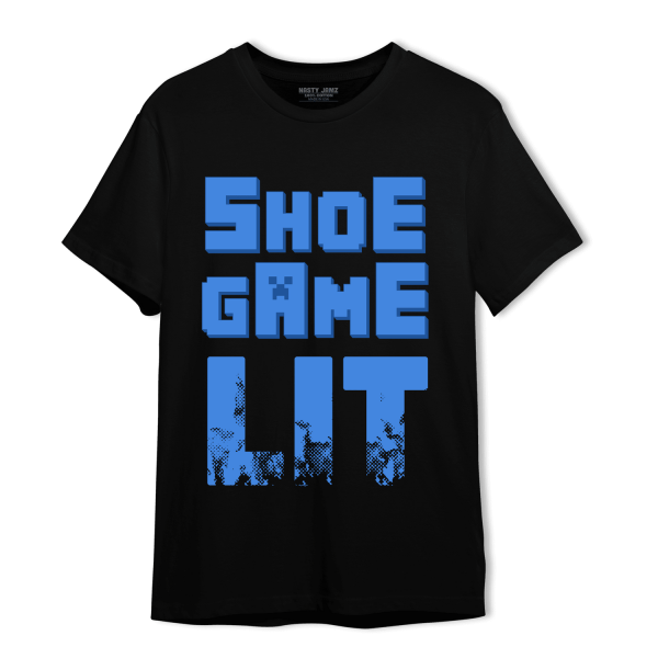 University Blue Toe 1s T Shirt Match Shoe Game Lit Jezsport.com