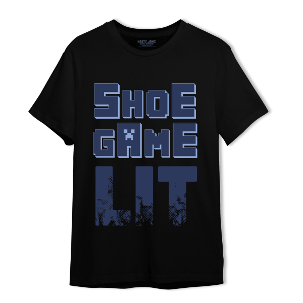 Midnight Navy 5s T Shirt Match Shoe Game Lit Jezsport.com