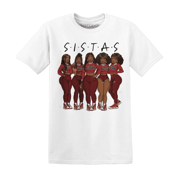 Dune Red 13s T Shirt Match Sistas Melanin Girl Jezsport.com