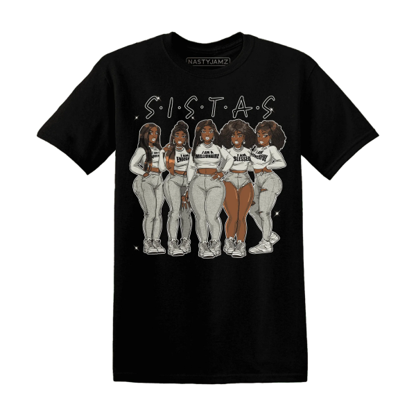 SE Sail 5s T Shirt Match Sistas Melanin Girl Jezsport.com