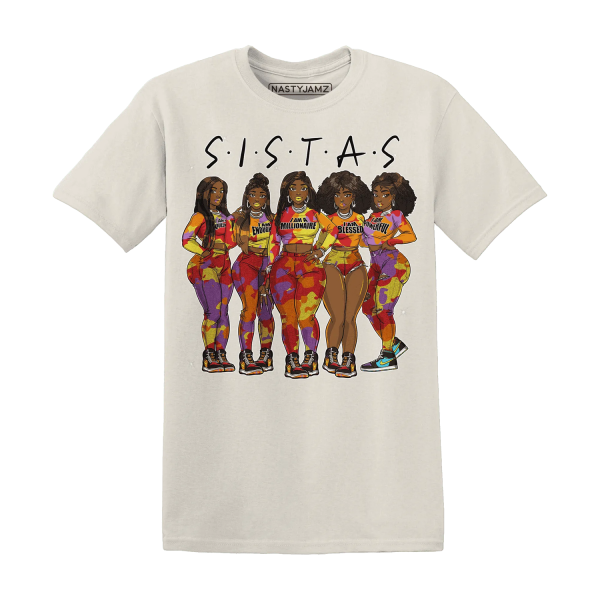 Mid GS Six Championships 1s T Shirt Match Sistas Melanin Girl Jezsport.com