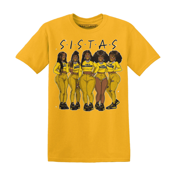 Thunder 4s T Shirt Match Sistas Melanin Girl Jezsport.com