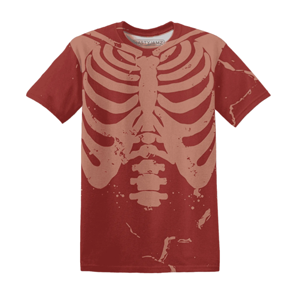 Dune Red 13s T Shirt Match Skeleton Y2k 3D Jezsport.com