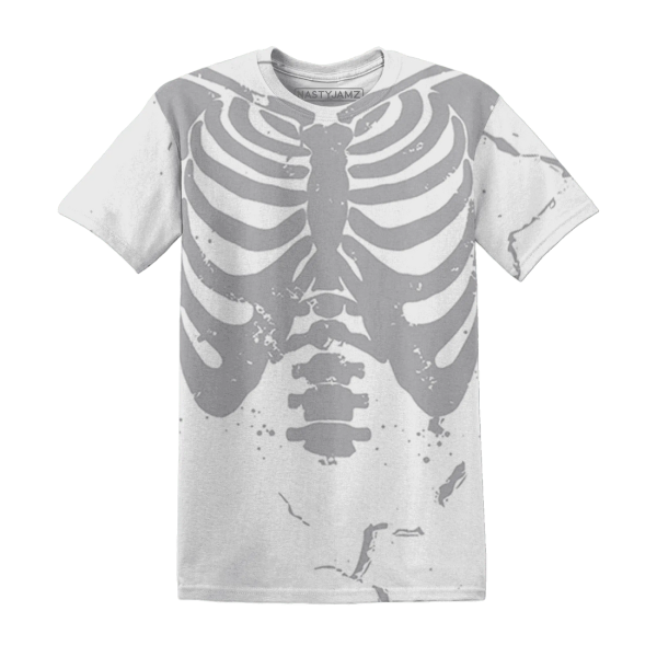 Wolf Grey 1s T Shirt Match Skeleton Y2k 3D Jezsport.com