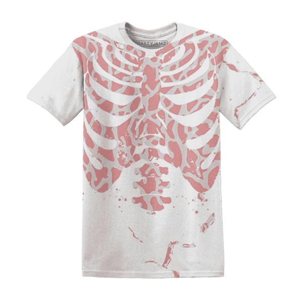 Red Stardust 3s T Shirt Match Skeleton Y2k 3D Jezsport.com