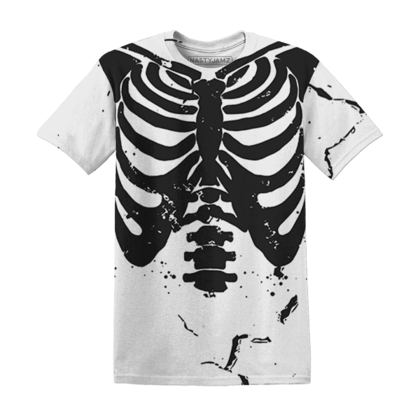 Reverse Oreo 6s T Shirt Match Skeleton Y2k 3D Jezsport.com