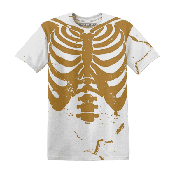 Wheat 13s T Shirt Match Skeleton Y2k 3D Jezsport.com