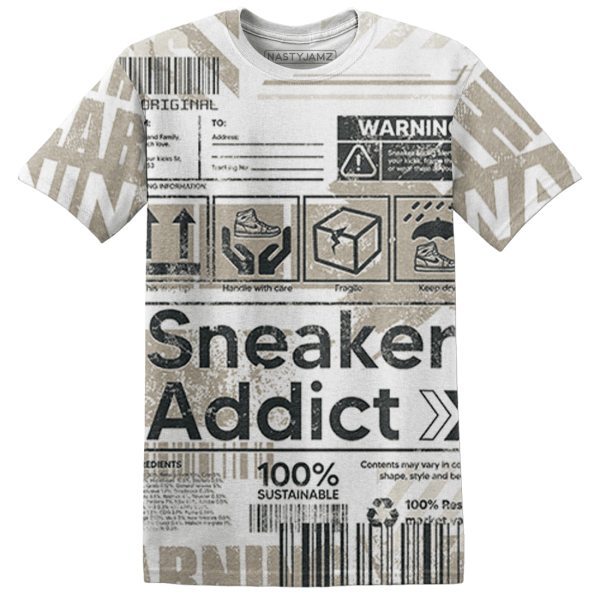 Latte 1s T Shirt Match Sneaker Addict 3D All-Over Print Warning Jezsport.com