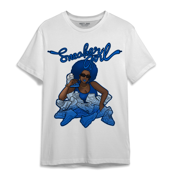 Royal Reimagined 1s T Shirt Match Sneaker Girl Jezsport.com