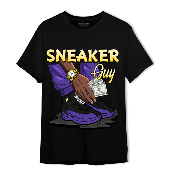 Field Purple 12s T Shirt Match Sneaker Guy Jezsport.com