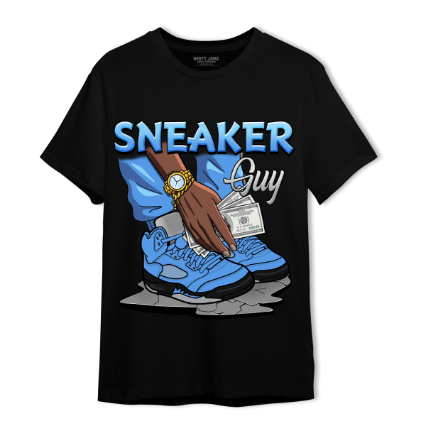 University Blue 5s T Shirt Match Sneaker Guy Jezsport.com